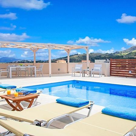 Villa Di Giorgio Heated Pool Kournás Esterno foto